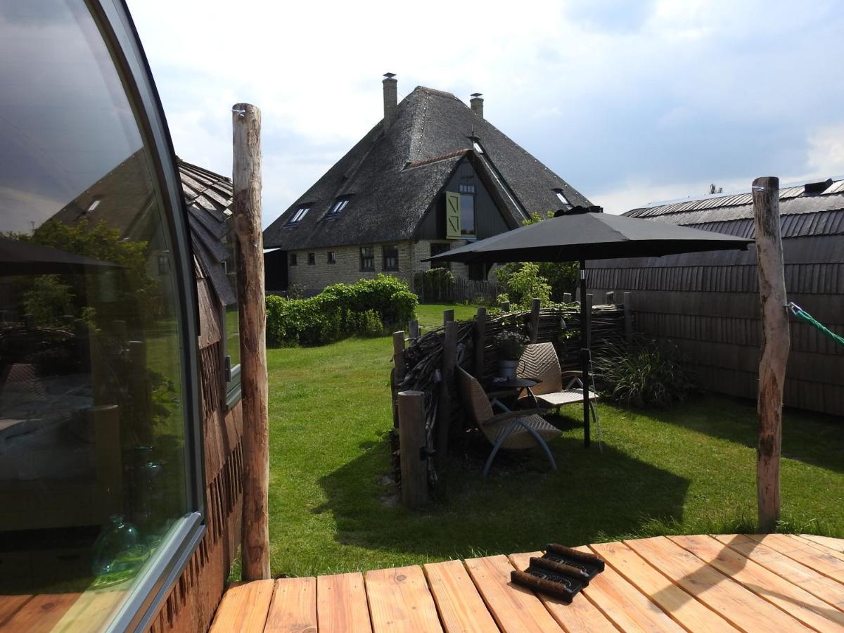 De Hut, In Natuurgebied En Vlakbij Het Strand 卡兰茨奥赫 外观 照片